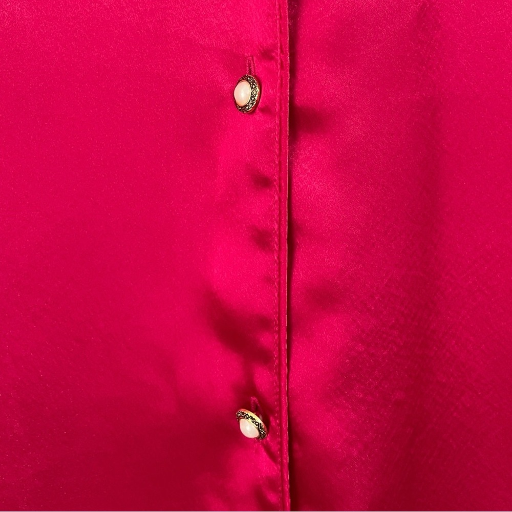 Victoria’s Secret Gold Label Long Button Down Night Shirt - Picture 9 of 9